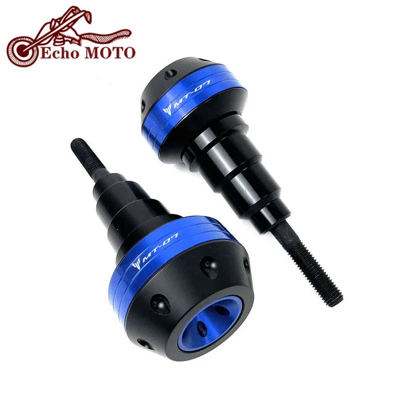 Защита каркаса мотоцикла CNC с логотипом MT-07 для Yamaha MT07 MT 07 2015-2021 2019 2020 слева и справа.