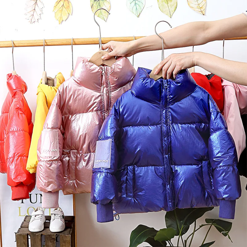 Детские пальто зимнее для мальчиков и девочек зимняя куртка |