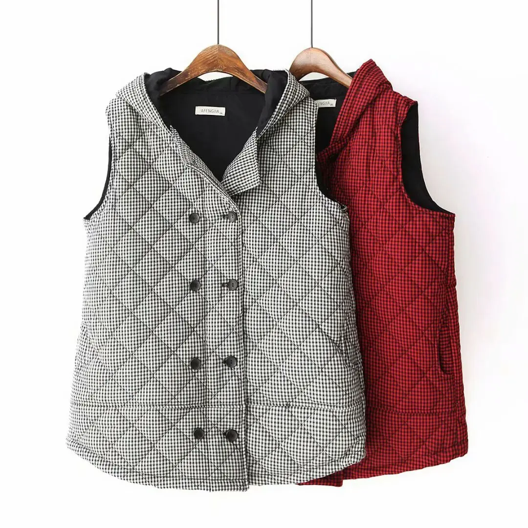 Повседневные жилеты размера плюс Осень зима 2019 женская одежда модные свободные