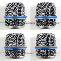 4pcs microphone ball mesh grille for shure beta57a microphone accessories ball head replacement accessory