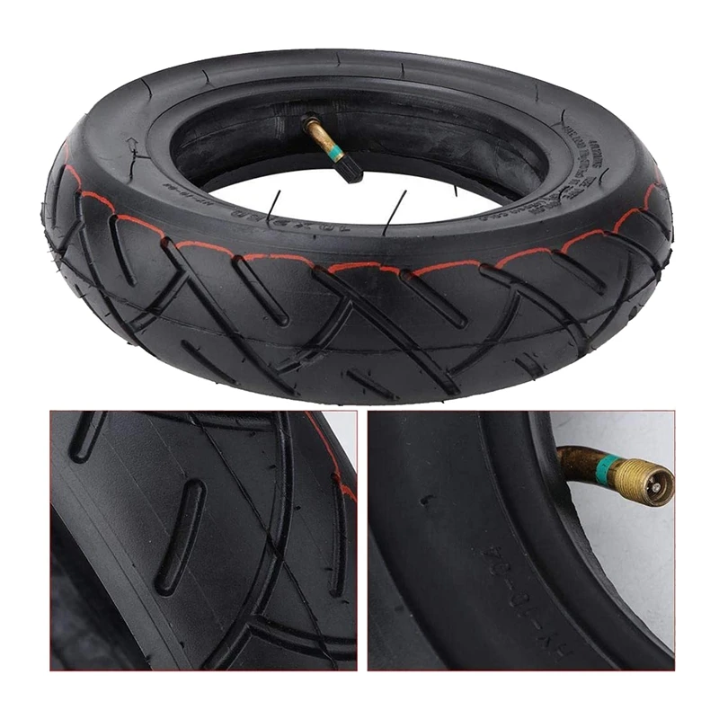 

Electric Scooter Tire 10 Inch Outer Tire & Inner Tube Anti-Skid Pneumatic Tire for Xiaomi Mijia M365 Accessories