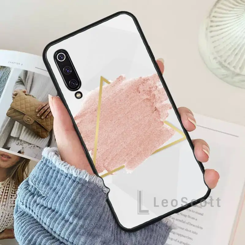 

Marble Rose flower Phone Case For Xiaomi Redmi 7 9t 9se k20 mi8 max3 lite 9 note 8 9s 10 pro