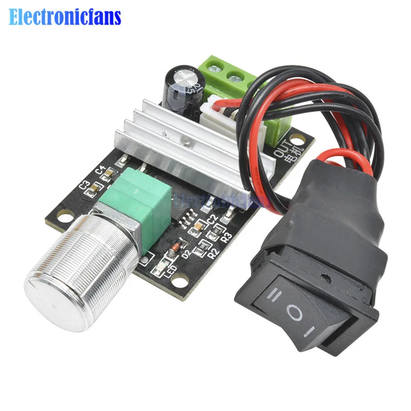 Регулятор скорости двигателя настраиваемый реверсивный переключатель