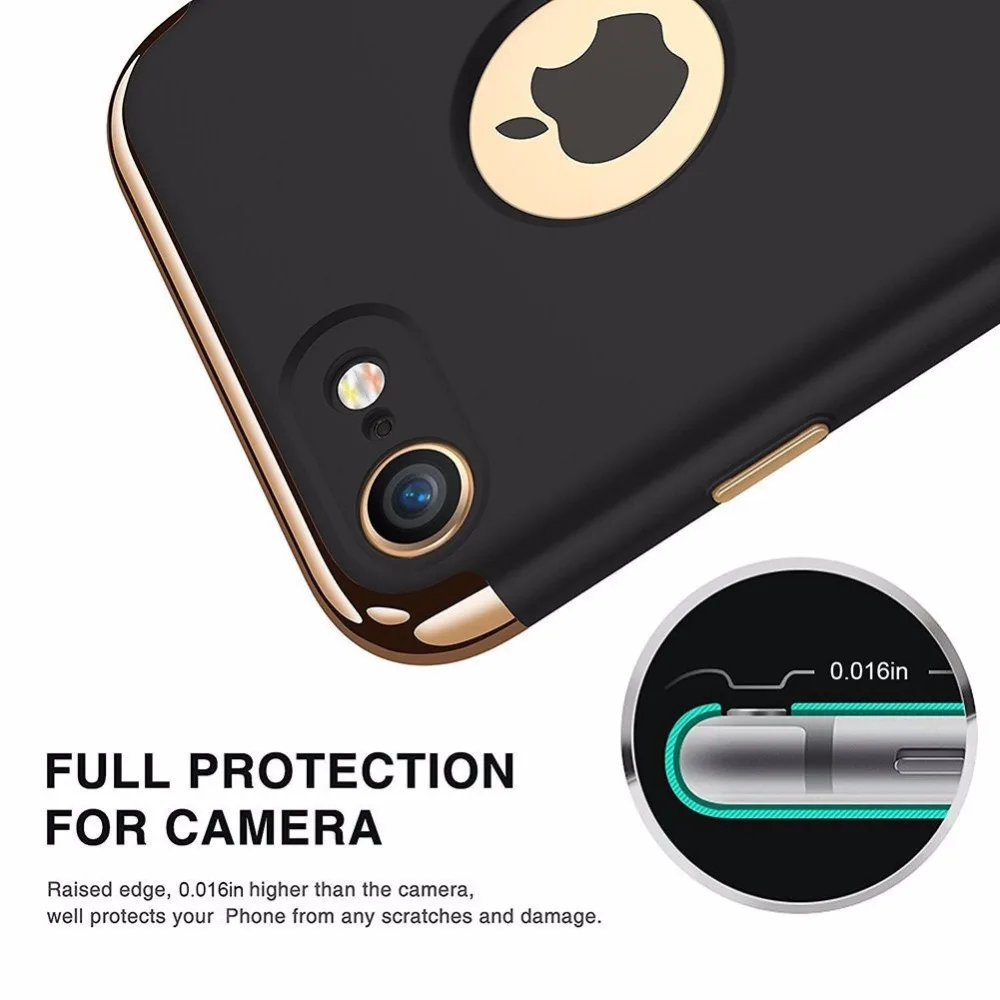 Роскошный защитный чехол с эффектом потертости для iPhone X S 10 XS 7 Plus чехол-бампер 5 5S