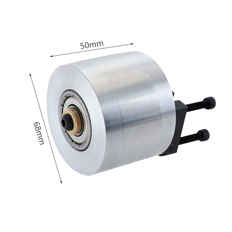 Ленточная шлифовальная машина Wheelφ68X50mm алюминиевый сплав 6301 подшипник ведущее