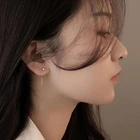 Висячие серьги в Корейском стиле, длинные висячие серьги-кисточки для женщин, минимализм, серьги в стиле Kpop, ювелирные изделия в подарок