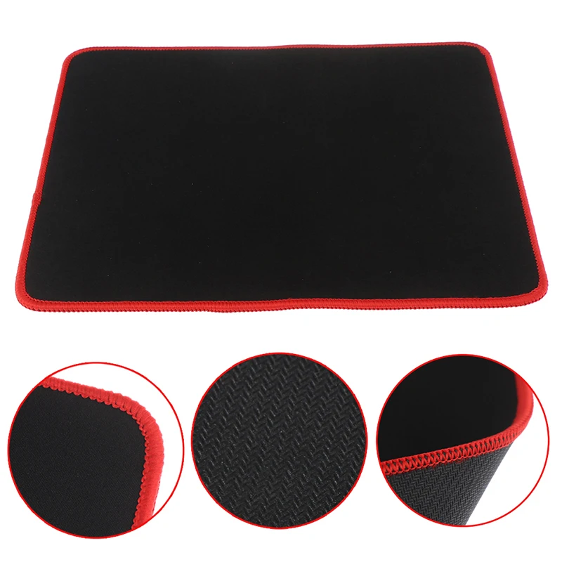 

Игровой коврик для мышки, большой однотонный геймерский коврик для мыши с бортиками по краю, коврик для мышки для игр, коврик для игр CS GO LOL Dota