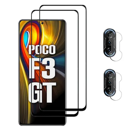 Закаленное стекло для Xiaomi Poco F3 GT защита экрана MZB09C6IN Передняя стеклянная пленка для камеры мягкая пленка для объектива для Redmi K40 игровая пленка