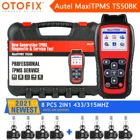 Autel MaxiTPMS TS508K датчик MX-Sensor 2 в 1 Инструменты для ремонта шин TPMS Датчик с поддержкой программирования TS508 равна 433 МГц + 315 МГц