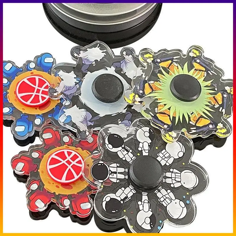 

Running Animation Antistress Hand Fidget Spinning Gyro Toys Spinner Trend Relief for Adult Children Fingertip Stress Relief Toys