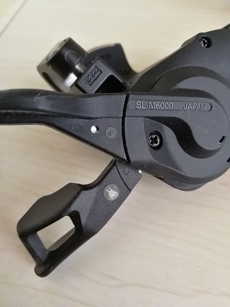 Shimano Deore SL M6000 10 скоростной рычаг переключения скоростей для велосипеда левый и