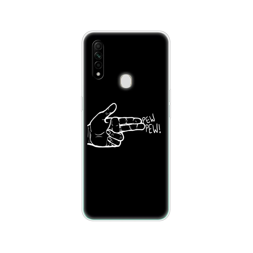 Силиконовый чехол для OPPO A31 мягкий из ТПУ Oppo A 31 2020 OppoA31 CPH2015 6 5 дюйма защитный
