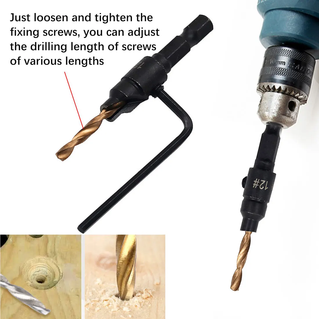 1/4 набор быстросменных Сверл С шестигранным хвостовиком для деревообработки