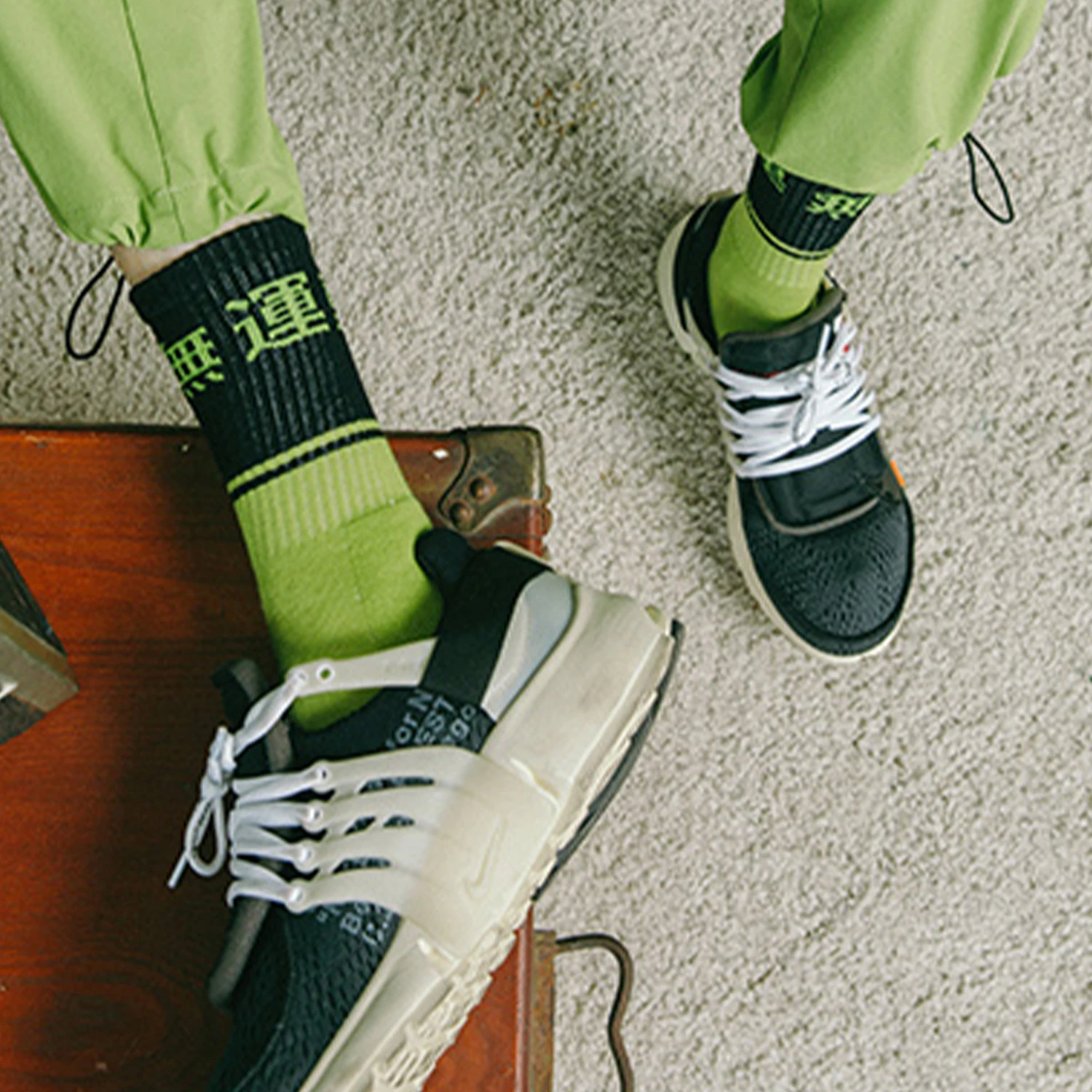 Хлопковые носки унисекс в стиле хип-хоп с принтом | Мужская одежда