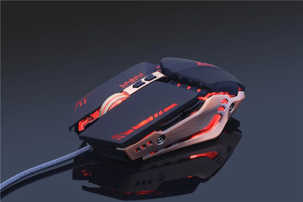 ZUOYA игровая мышь USB Проводная оптика Micel светодиодный с подсветкой игра Mause для ПК ноутбука pro gamer