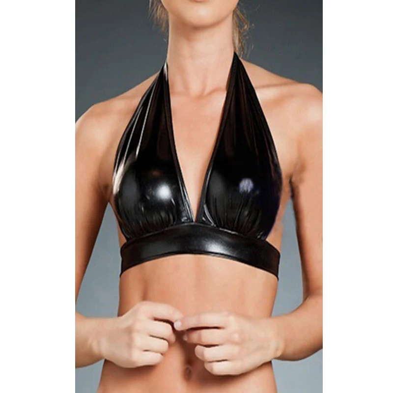 Женский Блестящий металлический бюстгальтер с открытой спиной 10 цветов ночная