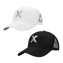 Summer new men's and women's sports caps golf sun hats fashion quick-drying light embroidery