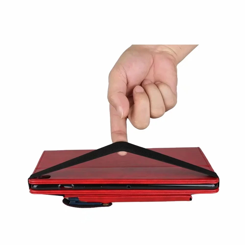 Роскошный кошелек из искусственной кожи для карт Fundas iPad 10 2 дюймов 2019 7-го