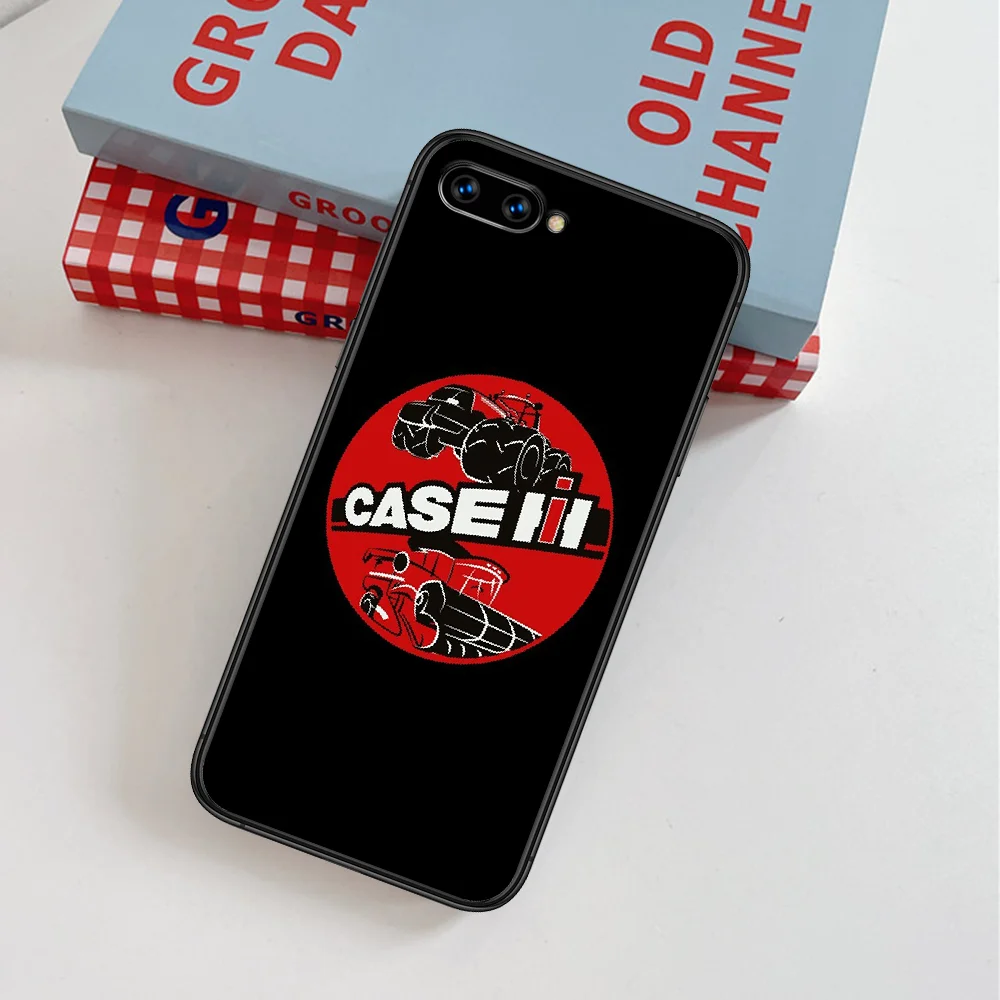 

CASE IH Tractor Car Phone Case For Huawei Honor 6A 7A 7C 8 8A 8X 9 9X 10 10i 20 Lite Pro Play black Coque Trend Bumper Pretty