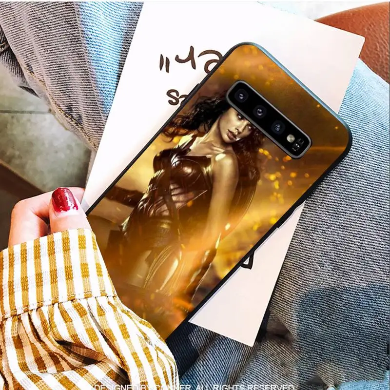 

Soft Superhero Wonder Cover Woman Soft Phone Cases For Samsung S9 10 20 Plus Note 9 10 10plus 20 Ultra A20 21s J7 Plus 8