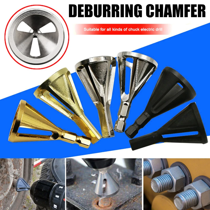 

Deburring External Chamfer Tool Molybdenum Vanadium Remove Burr Tools for Drill Bit