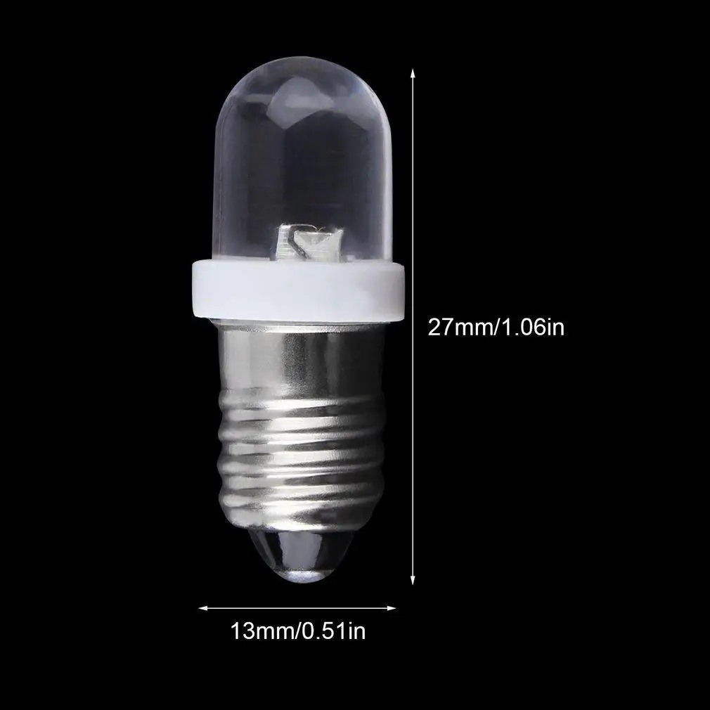 Светодиодный винт база индикатор лампы холодный белый 6V DC освещение лампа
