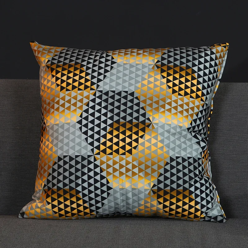 Чехол для подушки с геометрическим рисунком в скандинавском стиле дома