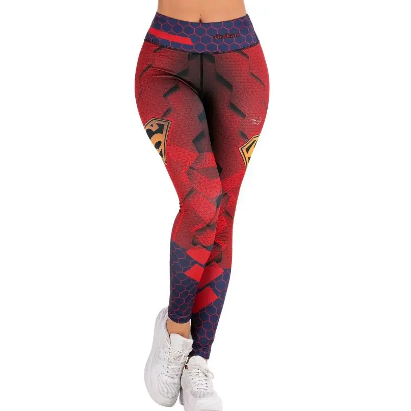 

CODY LUNDIN NEW High Quality Design Fashion 3D Pattern Pants Gym Sport Leggings 2021 Red Print Brand Design Young Ladies Skinny