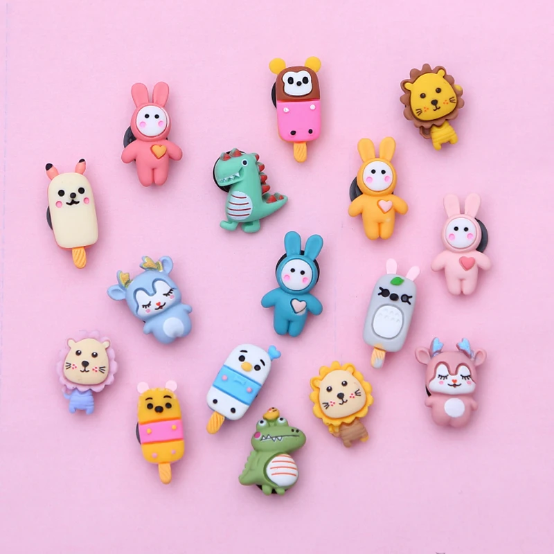 

diy accessories charms jibz for crocs bag and shose /dinosauria/leon/crocodile/animals kids gift 1 pcs