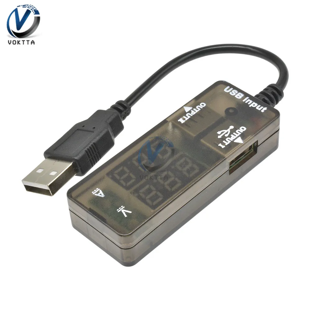 Цифровой вольтметр Амперметр USB тест er доктор напряжение измеритель тока Банк