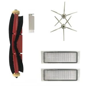 Оригинальная резиновая боковая щетка, основная щетка, Hepa фильтр для роботов-пылесосов Roborock S60, S65, MaxV, S60 Pure, S65 Pure, S45