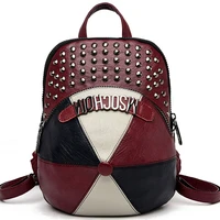 women backpack 2021 luxury leather backpack female designer shoulder bag girl personality school bag high quality travel bagpack