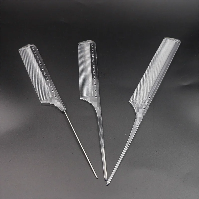 Профессиональная парикмахерская прозрачная Антистатическая расческа для