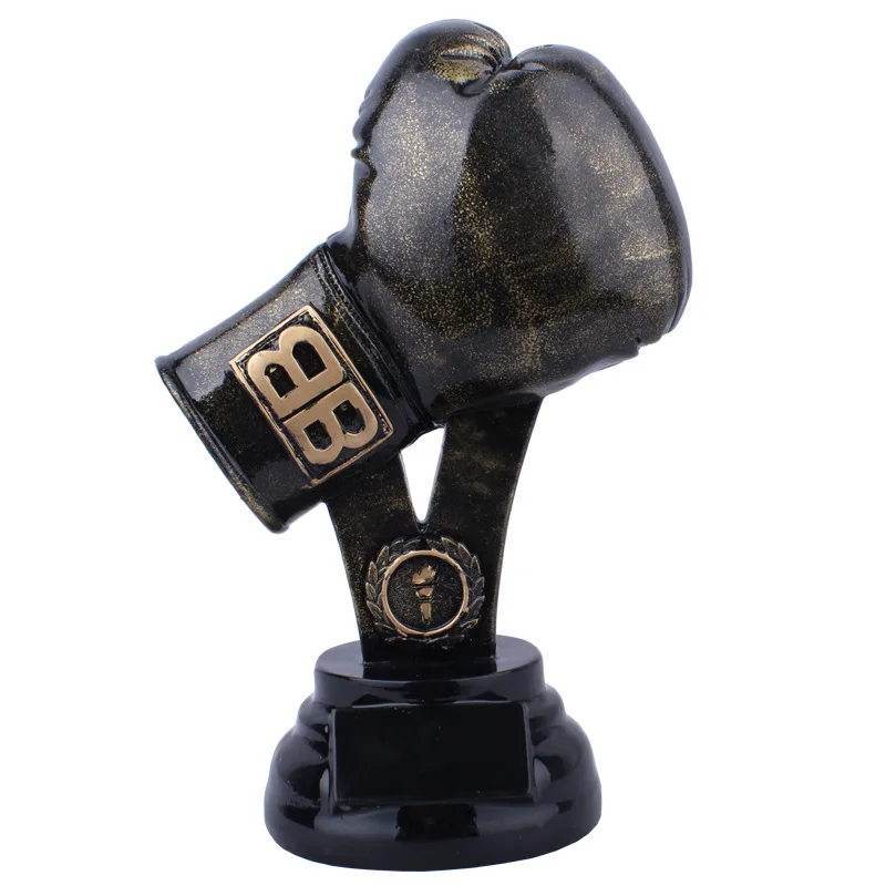 

Resin Boxing Gloves Model Sports Trophy Ornaments Home Decoration Figurines Crafts Boxing Gloves Miniature Model Desk Decor Gift