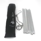 Подвесная стойка для кастрюль, штатив для костра, для пикника, штатив для костра, для приготовления пищи на природе, портативная треугольная опора