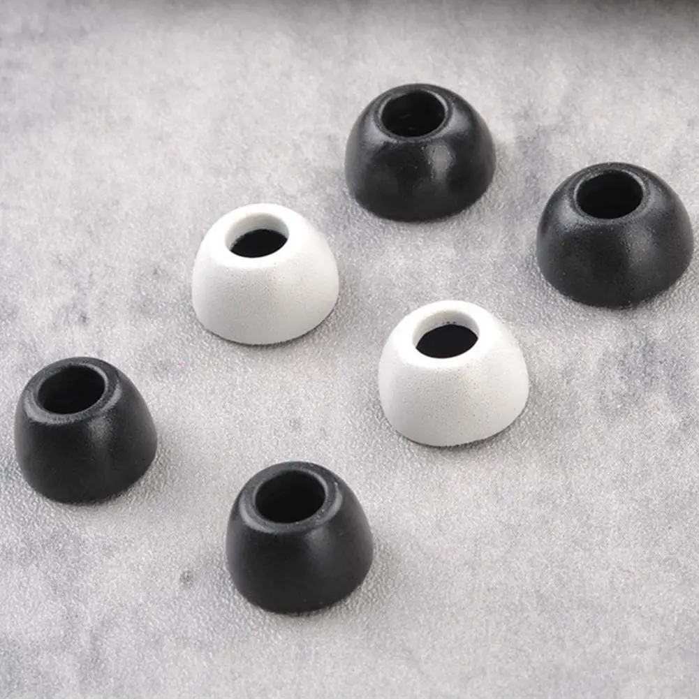 

1 Pair Earphone Tips Cap Comfortable Wearing Slow Rebound Sponge Passive Noise Canceling for Samsung Galaxy Buds Pro/Sennheiser/