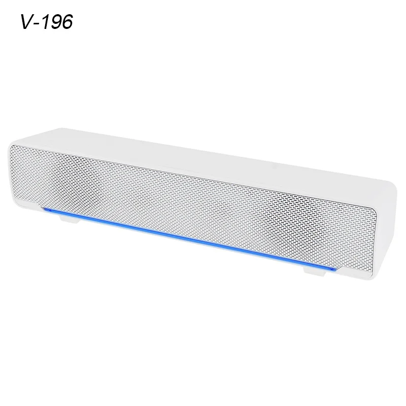 BS-36 домашний кинотеатр объемный Многофункциональный Bluetooth Саундбар динамик с 4 полный диапазон рога поддержка складной Сплит для ТВ/ПК - Цвет: V-196-White