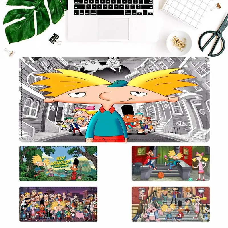 

Promotion Hey Arnold Helga love Mouse Pad Gaming MousePad Large Big Mouse Mat Desktop Mat Computer Mouse pad For Overwatch