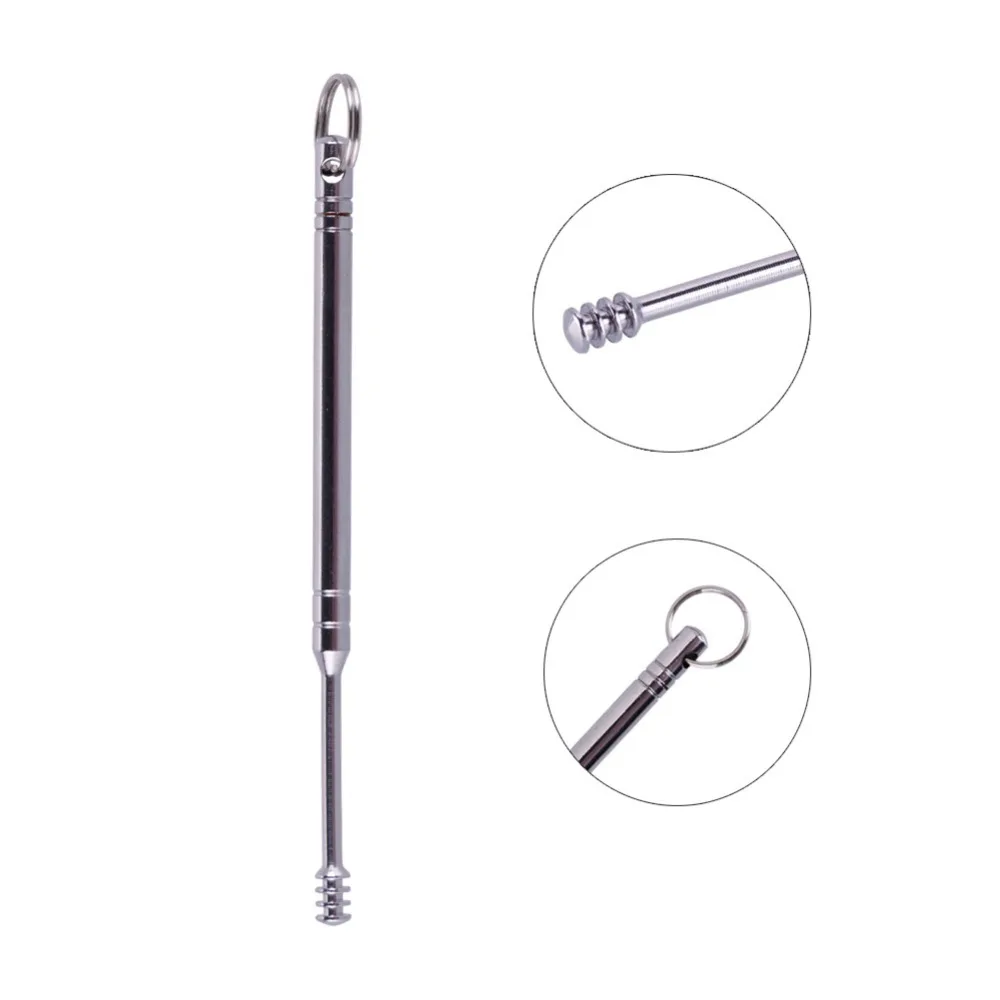 Горячая Распродажа Портативный Ушная палочка уход за волосами ухо чистящая