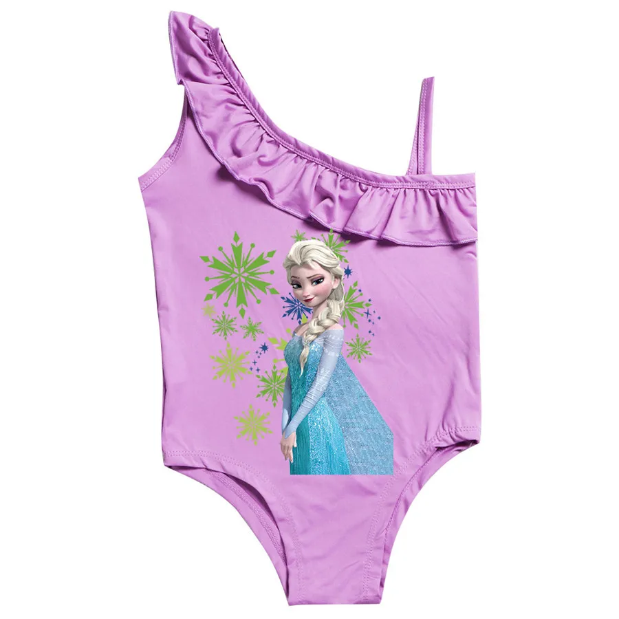 

Disney Little Girls Separate Swimsuit Kids Cute Cartoon Swimwear Children Toddler Mickey Mouse Bikinis Unicorn Clothes Baby Bath