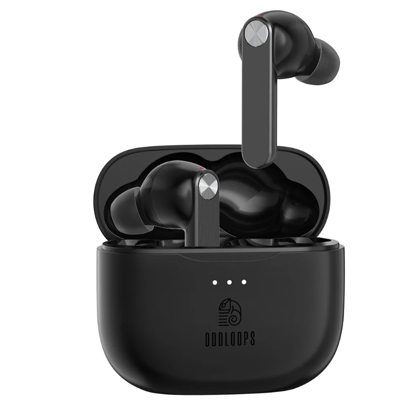 

Earplugs with Superlong Standby Time Headphone with Charging Case ANC Receiver with Dual-Core DSP Chip Dual Stereo