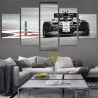 5 шт., декоративная рамка на холсте автомобиля Pierre gasly Alpha Tauri f1