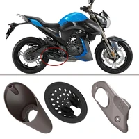 motorcycle accessories exhaust pipe guard retro muffler tail cover anti scald plate for zontes z2 125 z2 155 z2 150