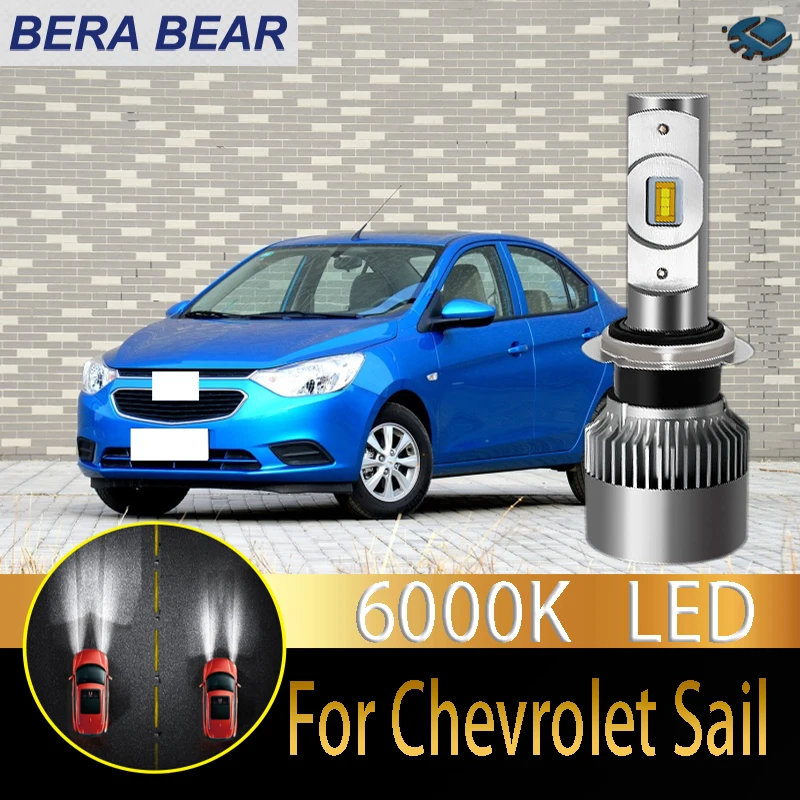 

BERA BEAR Car Headlight Bulbs LED For Chevrolet Sail LED Car 6000K 10000LM White Light Auto Headlight 2X