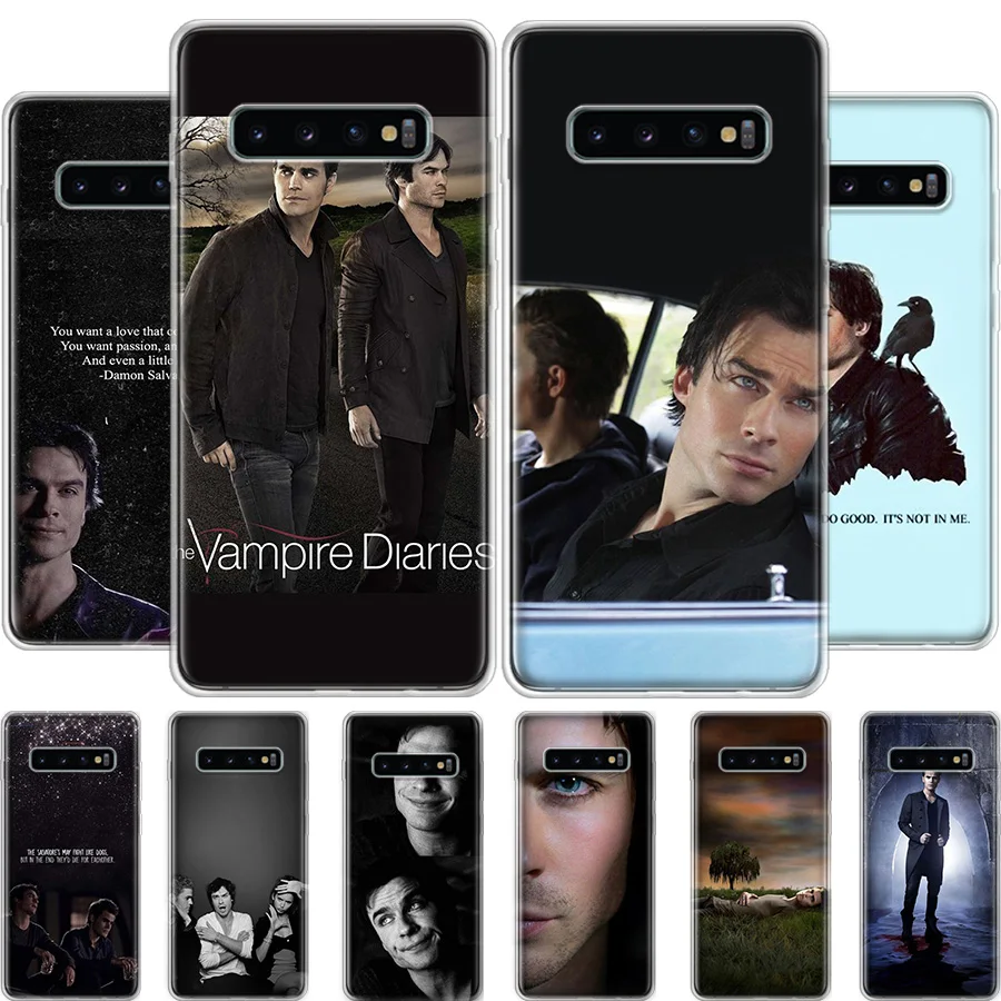 

The Vampire Diaries Stefan Damon Salvatore Phone Case For Samsung A71 A70 A51 A50 5G A41 A40 A31 A30 A21S A20E Galaxy A11 A10 A9