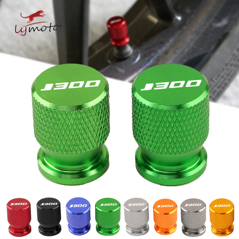 

For Kawasaki J300 J 300 2014-2020 High Quality Universal Motorcycle CNC Accessories Wheel Tire Valve Stem Caps Airtight Covers