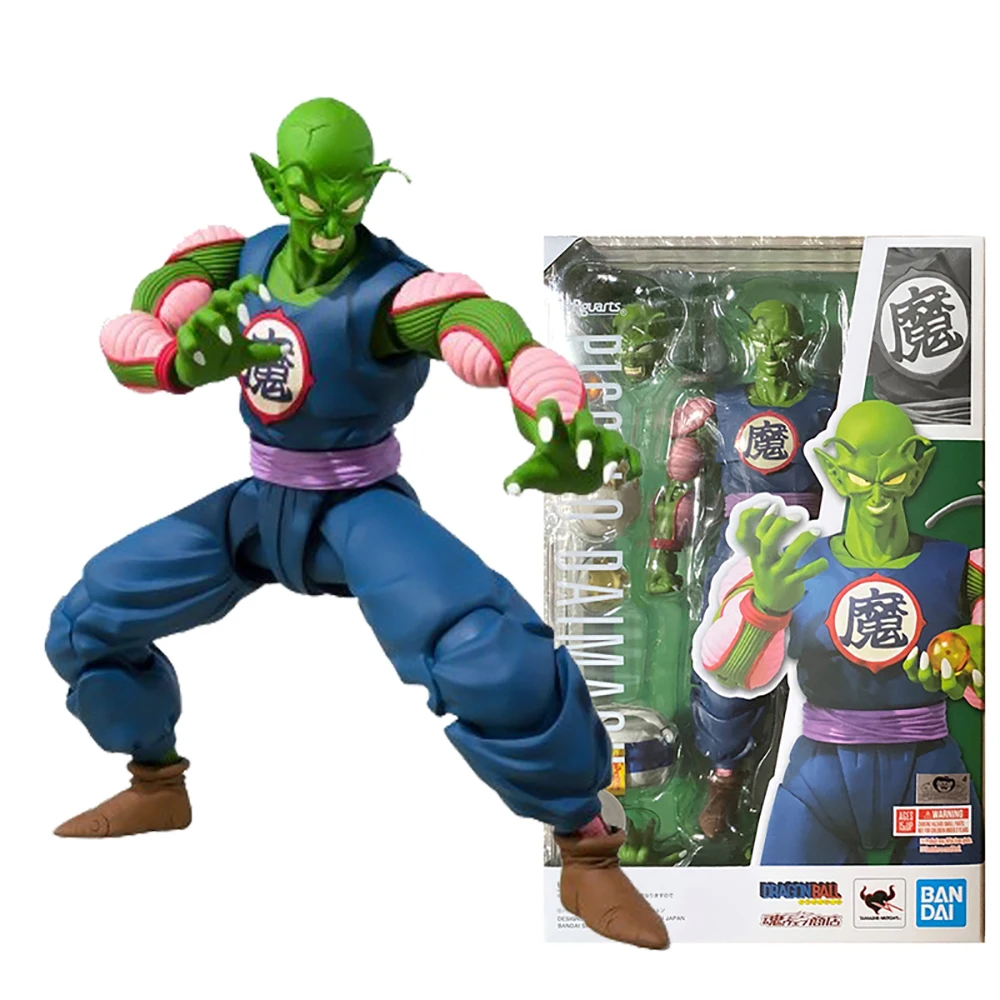 

19cm BANDAI Dragon Ball SHF Action Broli Bulma Piccolo Zamas Super Saiyan PVC Anime Figura Model Collection Kids Toys