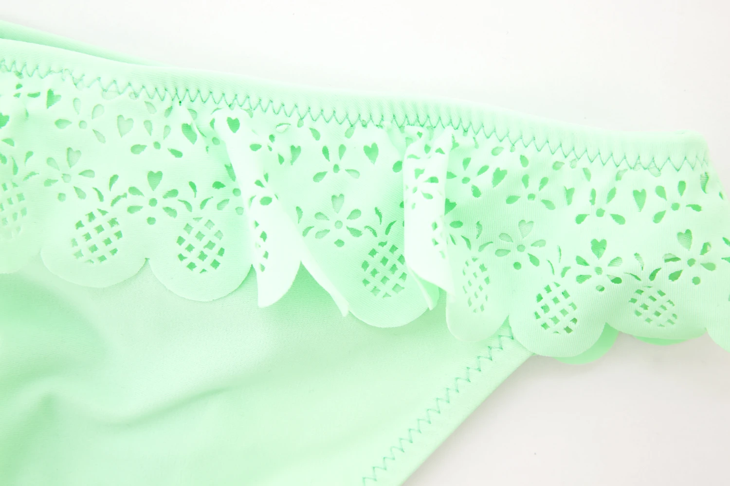 Комплект бикини для маленьких девочек летний купальник зеленый комплект из двух