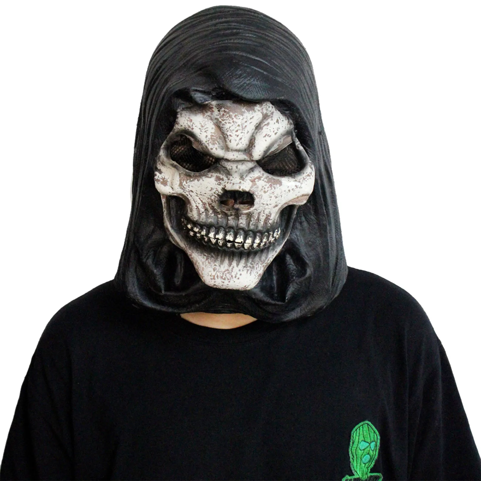 

Маска для косплея, Хэллоуин, страшные ранцы, Полный головной убор, забавная маска ужасов, анонимная маска для лица