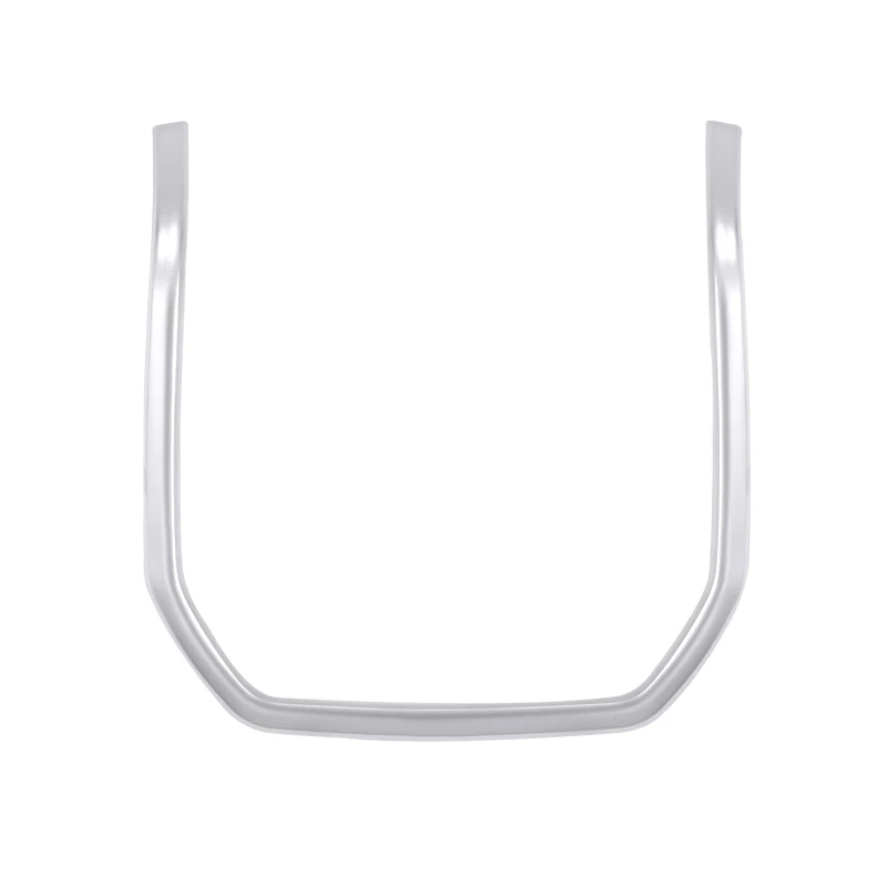 ABS хромированные матовые Серебристые декоративные полоски на руль автомобиля